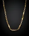 Italian Gold Mixed Oval Link Necklace