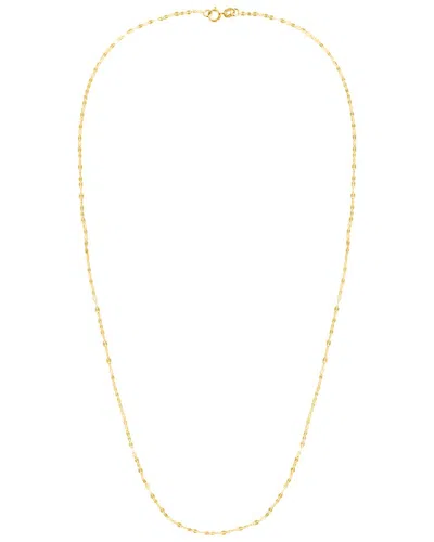 Italian Gold 14k  Necklace In Purple
