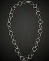 Italian Gold Open Fancy Link Necklace