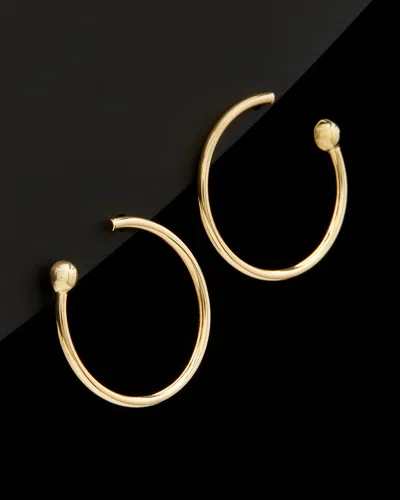 Italian Gold Open Hoops