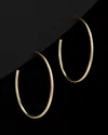 Italian Gold Open Hoops
