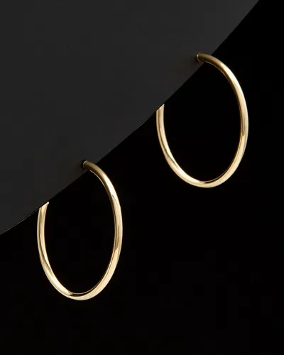 Italian Gold Open Hoops