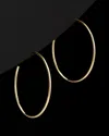Italian Gold Open Hoops