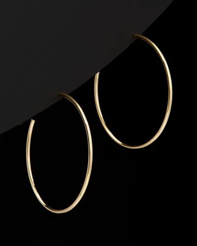 ITALIAN GOLD 14K ITALIAN GOLD OPEN HOOPS