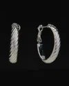 Italian Gold 14k  Oval Hoops