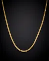 ITALIAN GOLD 14K ITALIAN GOLD PALM LINK NECKLACE