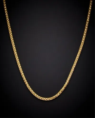 Italian Gold 14k  Palm Link Necklace