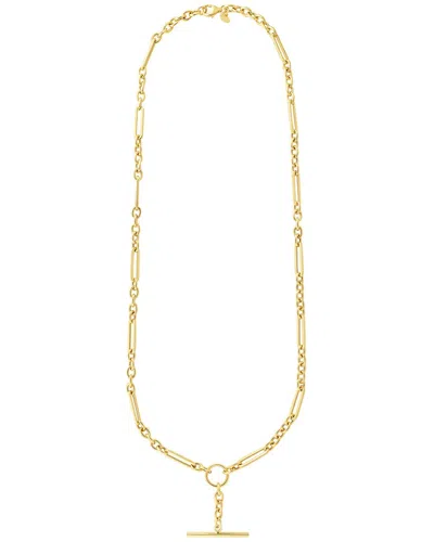 Italian Gold Paperclip Necklace