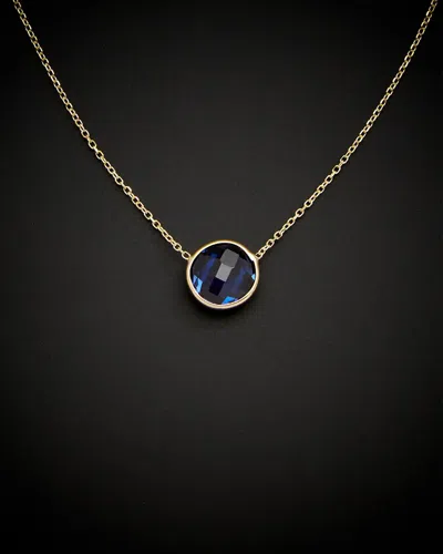 Italian Gold Pendant Necklace