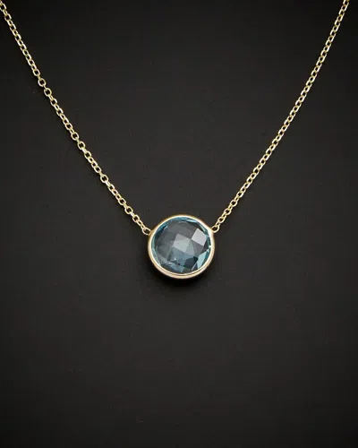 Italian Gold Pendant Necklace