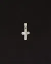 Italian Gold 14k  Petite Cross Pendant