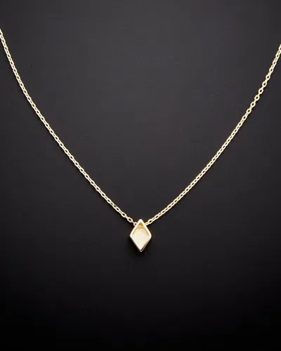 Italian Gold Petite Pendant Necklace
