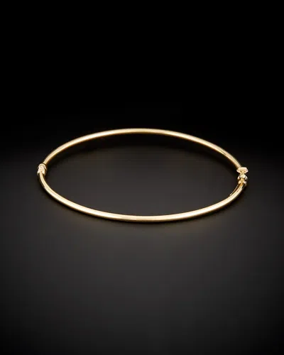 Italian Gold 14k  Polished Bangle