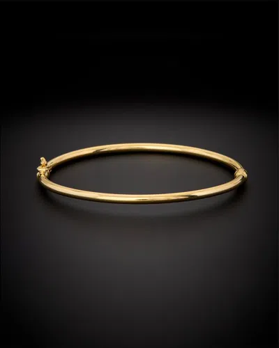 Italian Gold Polished Bangle Bracelet