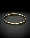 Italian Gold 14k  Polished Hinged Bangle