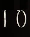 Italian Gold Polished Hoops