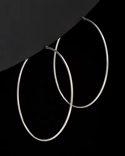 Italian Gold 14k  Polished Hoops
