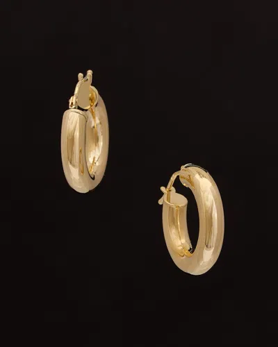 Italian Gold 14k  Polished Hoops