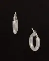 Italian Gold 14k  Polished Hoops