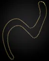 Italian Gold Polished Paperclip 36in Necklace