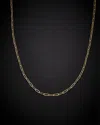 Italian Gold 14k  Polished Paperclip Chain Necklace