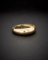 ITALIAN GOLD 14K ITALIAN GOLD POLISHED TAPERED DOME RING