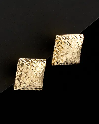 Italian Gold Pyramid Studs