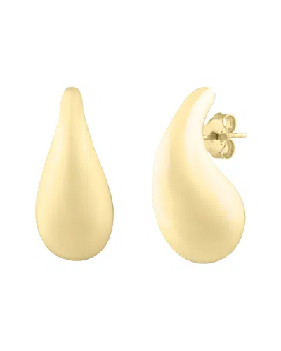 Italian Gold 14k  Raindrop Earrings