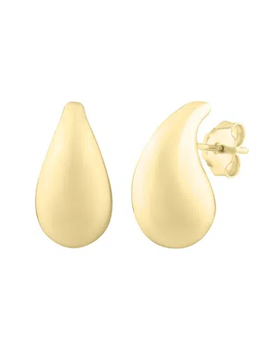 Italian Gold 14k  Raindrop Earrings