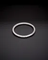 Italian Gold Ribbed Stack Ring