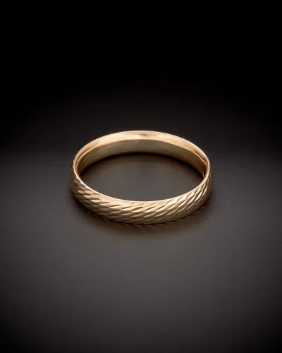 Italian Gold 14k  Ring In No Color