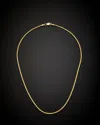 Italian Gold Rope Chain Necklace