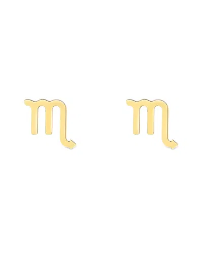 Italian Gold 14k  Scorpio Earrings