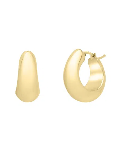 Italian Gold 14k  Sculpted Earrings