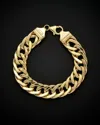 Italian Gold Semi-solid Curb Link Bracelet