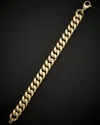Italian Gold Semi-solid Curb Link Bracelet