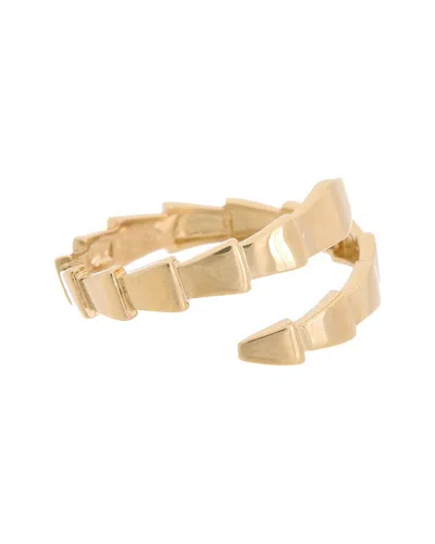 Italian Gold Serpentine Bypass Ring