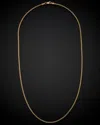 Italian Gold Square Franco Necklace