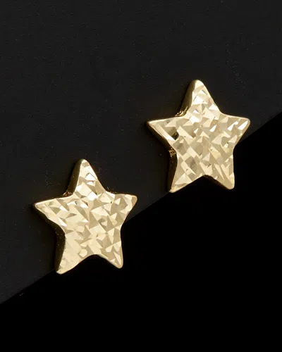 Italian Gold Star Studs