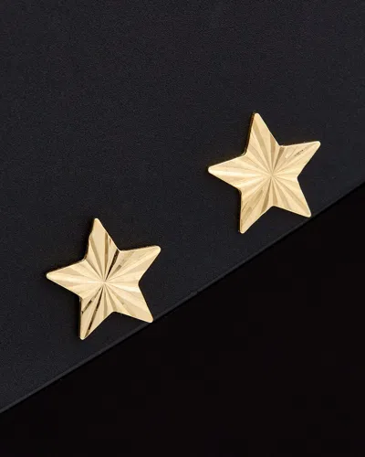 Italian Gold Star Studs