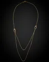 Italian Gold 14k  Station Necklace
