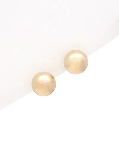 Italian Gold Stud Earrings