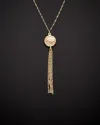 Italian Gold Tassel Necklace