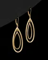 Italian Gold 14k  Tear Drop Earrings