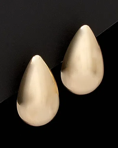 Italian Gold Teardrop Earrings In Multi
