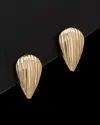 Italian Gold Teardrop Studs
