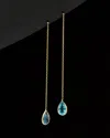 Italian Gold Threader Earrings