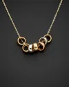 Italian Gold Tri-tone Necklace