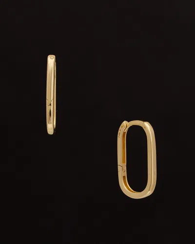 Italian Gold 14k  Tube Hoops
