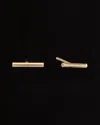 Italian Gold Tube Post Earrings